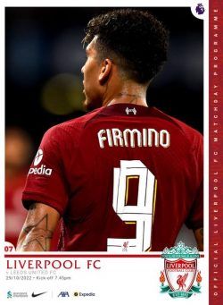 Liverpool FC Programmes – vs Leeds United – 29 October 2022