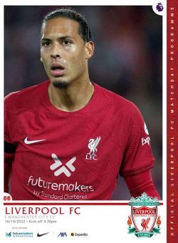 Liverpool FC Programmes – vs Manchester City – 16 October 2022