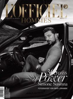 L’Officiel Austria Hommes Deutsche Ausgabe – November 2022