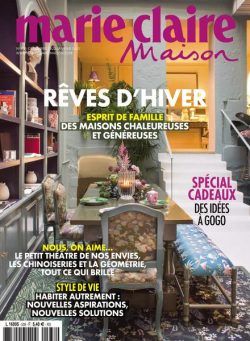 Marie Claire Maison France – decembre 2022