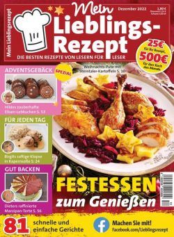 Mein Lieblingsrezept – 02 November 2022