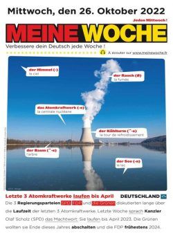 Meine Woche – 26 Oktober 2022