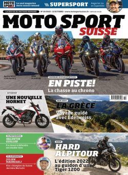 Moto Sport Suisse – octobre 2022