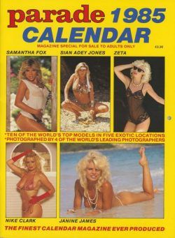 Parade – Calendar Magazine 1985