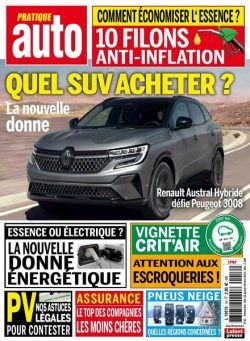 Pratique auto – 01 novembre 2022