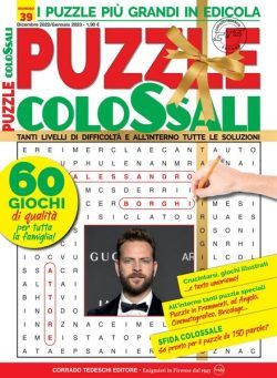 Puzzle Colossali – dicembre 2022