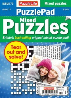 PuzzleLife PuzzlePad Puzzles – 03 November 2022