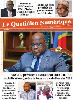 Quotidien Numerique d’Afrique – 07 novembre 2022