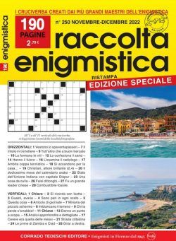 Raccolta Enigmistica – novembre 2022