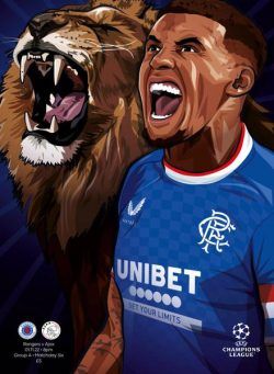 Rangers Football Club Matchday Programme – Rangers v Ajax – 1 November 2022