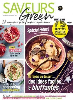 Saveurs Green – Novembre-Decembre 2022