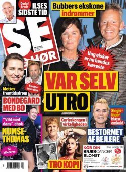 SE og HOR – 26 oktober 2022