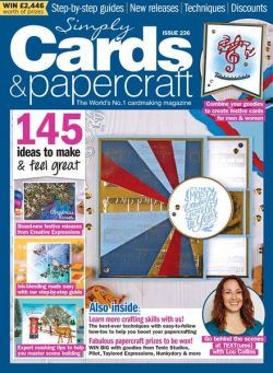 Simply Cards & Papercraft – Issue 236 – October 2022