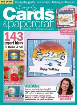 Simply Cards & Papercraft – Issue 237 – November 2022