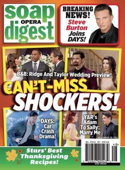 Soap Opera Digest – November 28 2022