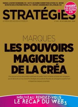 Strategies – 20 Octobre 2022