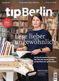 tip Berlin – 26 Oktober 2022