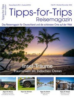 Tipps for Trips – Oktober-November 2022