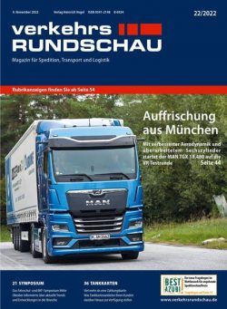 VerkehrsRundschau – 27 Oktober 2022