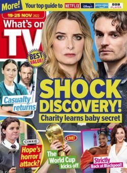 What’s on TV – 19 November 2022