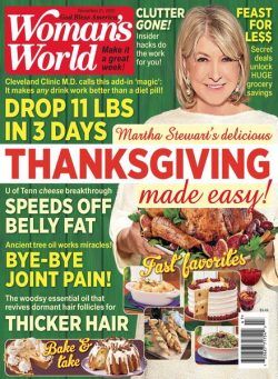 Woman’s World USA – November 21 2022