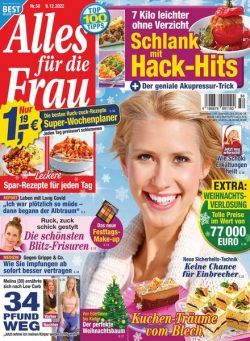 Alles fur die Frau – 09 Dezember 2022