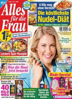 Alles fur die Frau – 25 November 2022