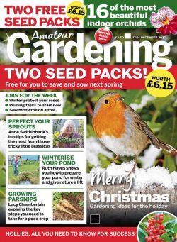 Amateur Gardening – 17 December 2022