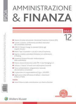 Amministrazione & Finanza – Dicembre 2022