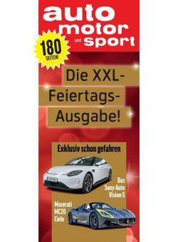 Auto Motor und Sport – 14 Dezember 2022