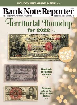 Bank Note Reporter – December 2022