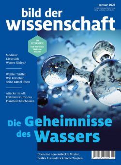 Bild der Wissenschaft – Januar 2023