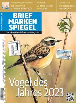 Briefmarken Spiegel – Januar 2023