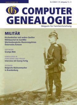 Computergenealogie – Dezember 2022