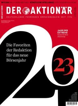 Der aktionar – 23 Dezember 2022