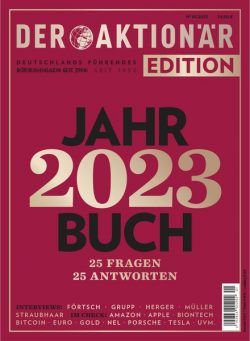 Der Aktionar Edition – Januar 2023