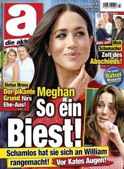 die aktuelle – 19 November 2022