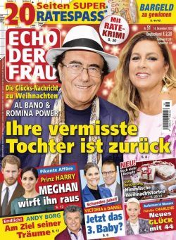 Echo der Frau – 14 Dezember 2022