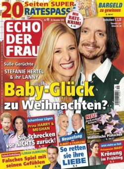 Echo der Frau – 30 November 2022