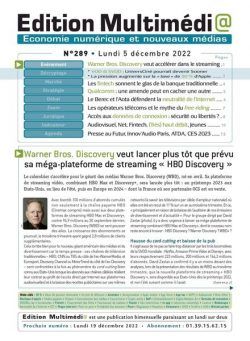 Edition Multimedia – 05 decembre 2022