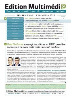 Edition Multimedia – 19 decembre 2022