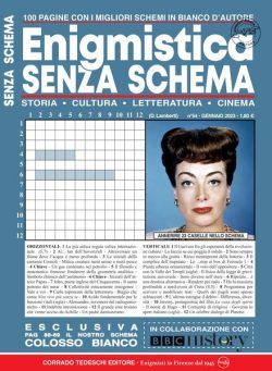 Enigmistica Senza Schema – gennaio 2023