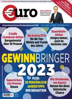 Euro am Sonntag – 23 Dezember 2022