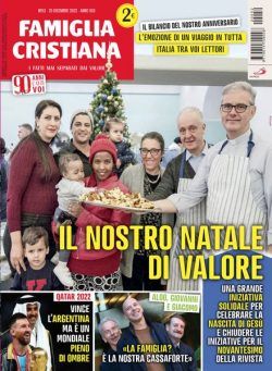 Famiglia Cristiana – 25 Dicembre 2022