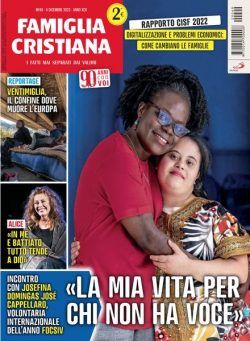 Famiglia Cristiana – 4 Dicembre 2022