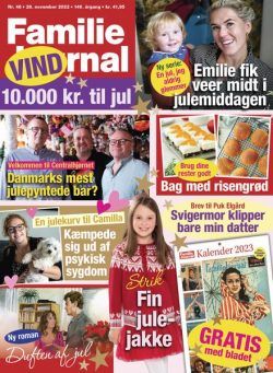 Familie Journal – 28 november 2022