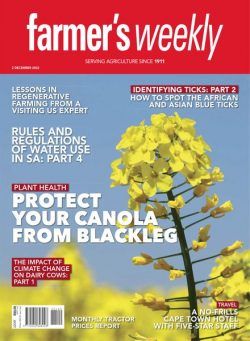 Farmer’s Weekly – 02 December 2022