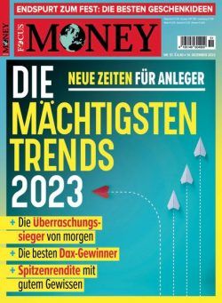 FOCUS-MONEY – 15 Dezember 2022