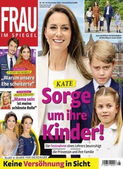 Frau im Spiegel – 23 November 2022