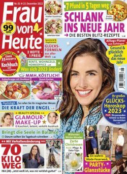 Frau von Heute – 23 Dezember 2022